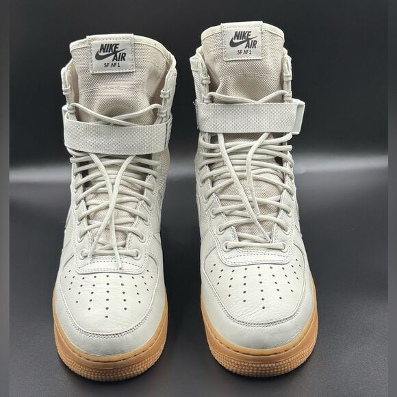 Wmns Nike SF Air Force 1 High 'Light Bone' - Picture 2 of 10